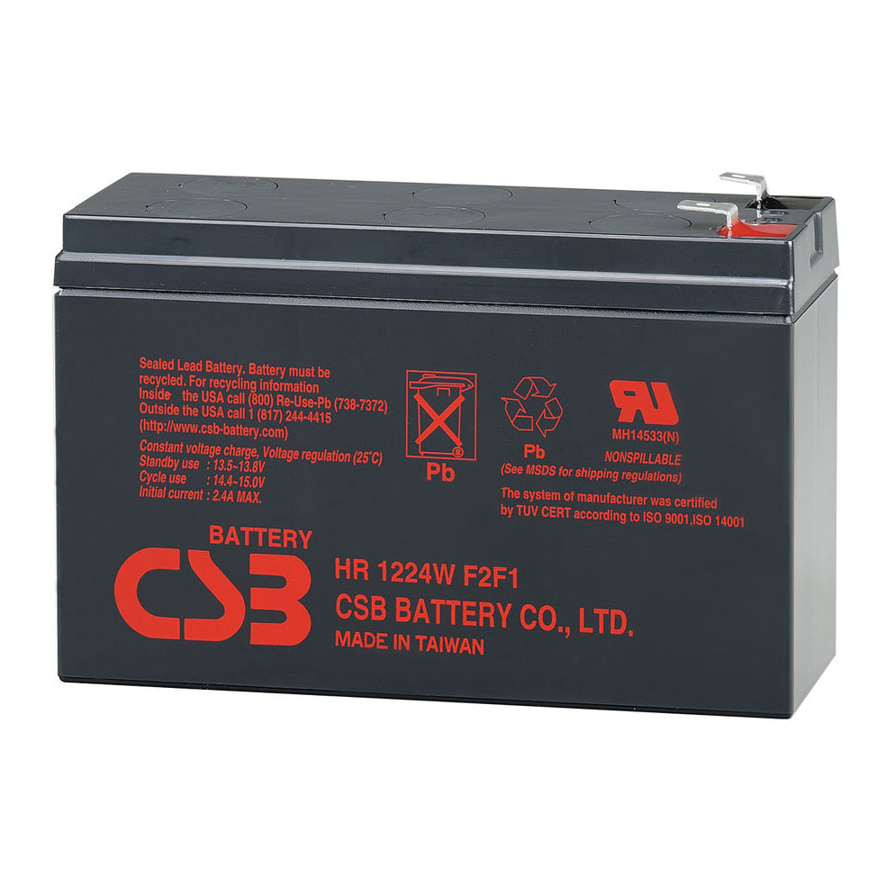 HR1224WF2F1 AGM Battery 12V 6.4Ah