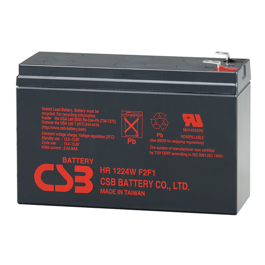 HR1224WF2F1 AGM Battery 12V 6.4Ah
