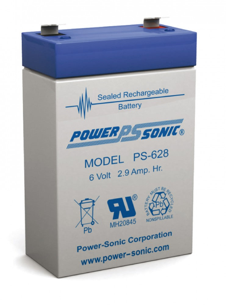 PS-628 AGM Battery 6V 2.9Ah