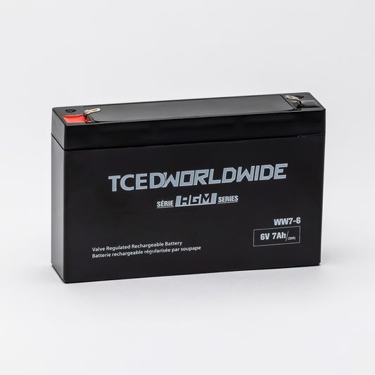 WW7-6 AGM Battery 6V 7Ah