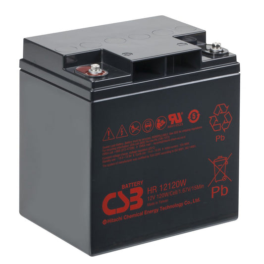 HR12120WFR AGM Battery 12V 30Ah Flame Retardant
