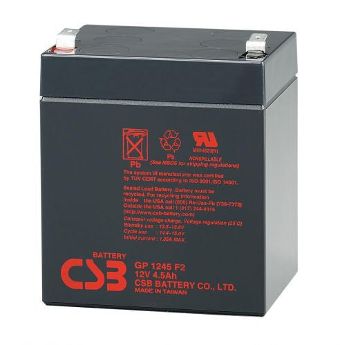 GP1245F2 AGM Battery 12V 4.5Ah