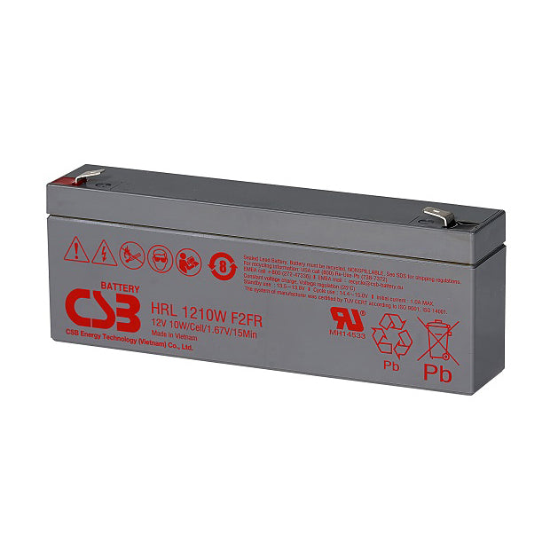 HRL1210WF2FR AGM Battery 12V 2.3Ah Flame Retardant