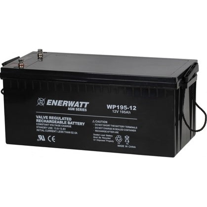 WP195-12 AGM Battery Gr 4D 12V 195Ah