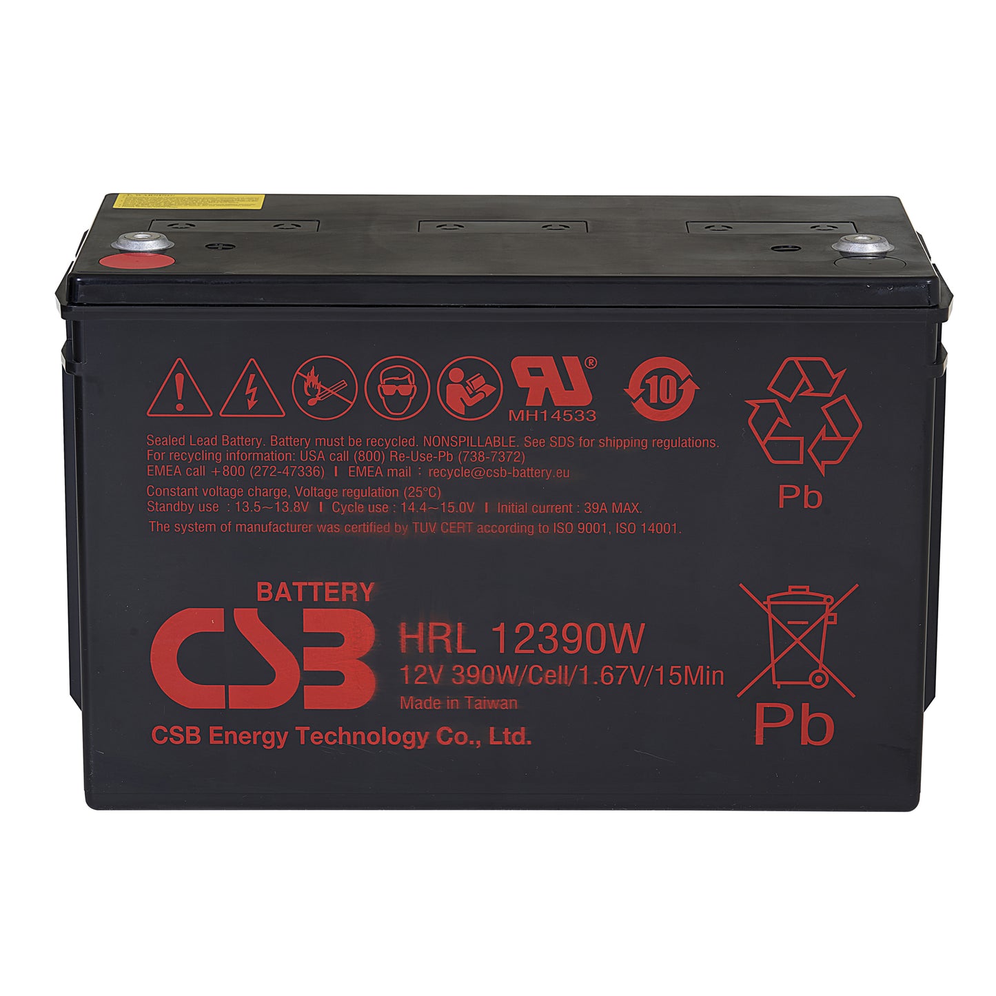 HRL12390WFR AGM Battery Gr 31 12V 100Ah Flame Retardant