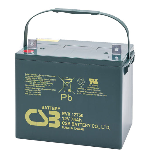 EVX12750 AGM Battery Gr 24 12V 75Ah