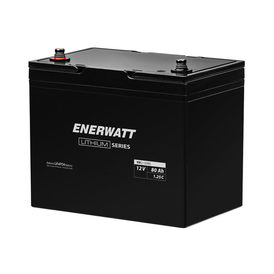EWLI-12V80 LiFePO4 Battery GR 24 12V 80Ah 1.25C