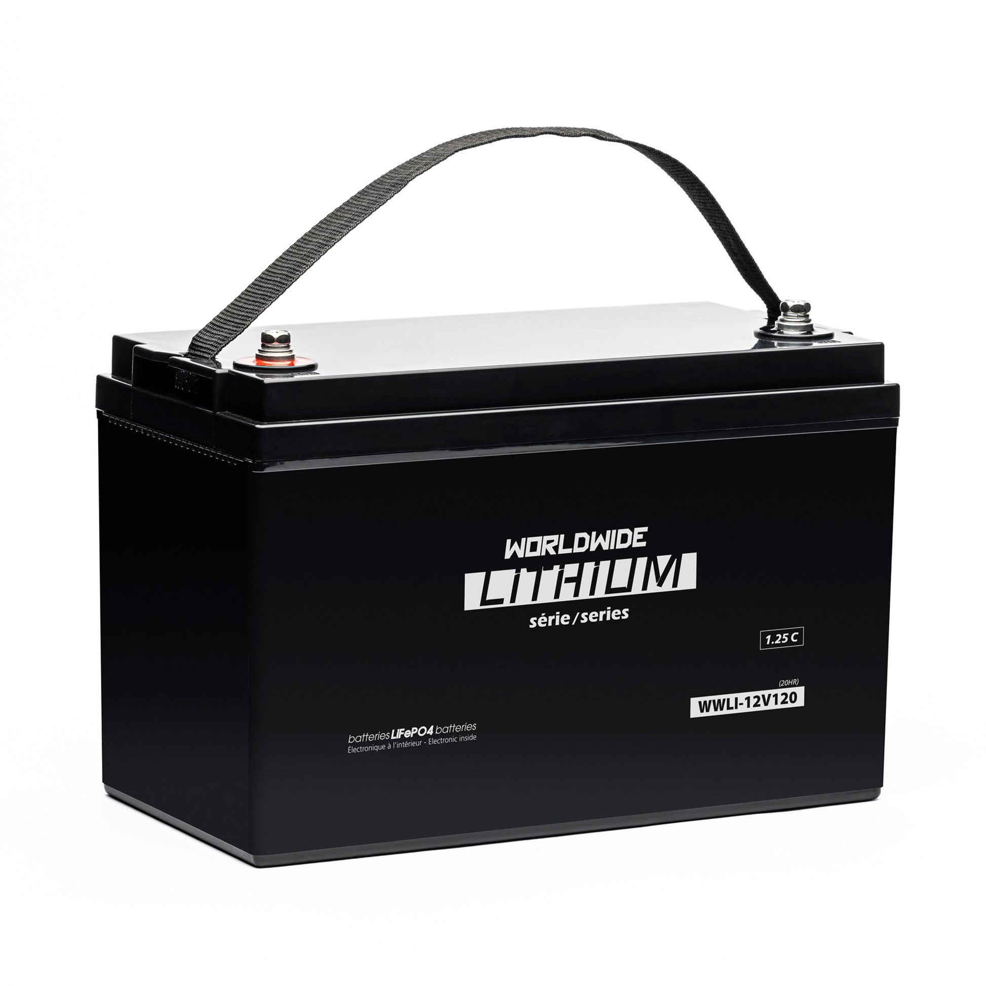 WWLI-12V120 LiFePO4 Battery GR 31 12V 120Ah 1.25C Trans-Canada