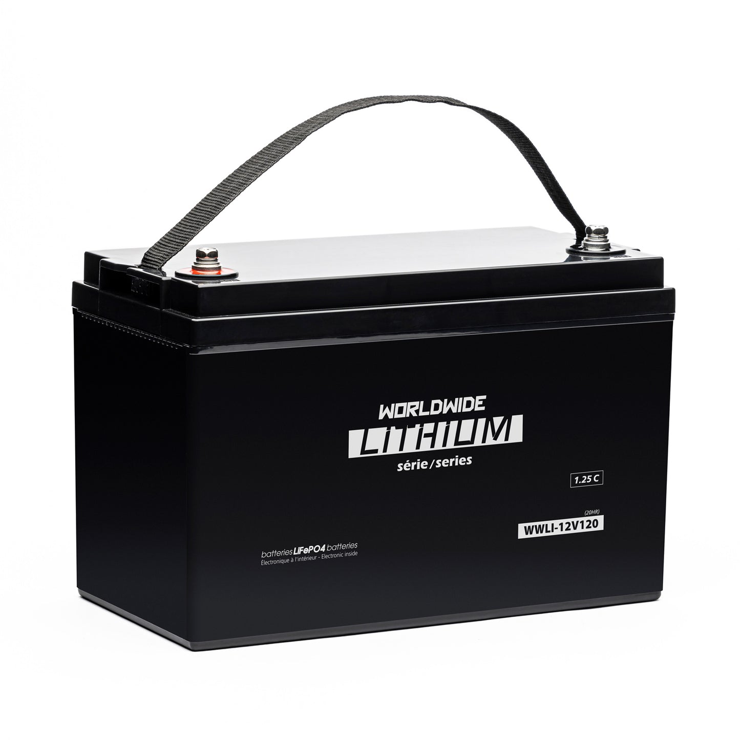 WWLI-12V120 LiFePO4 Battery GR 31 12V 120Ah 1.25C