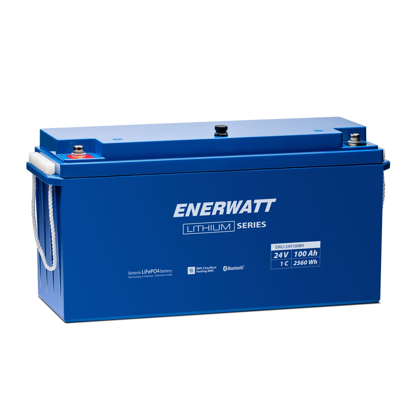 EWLI-24V100BH LiFePO4 Battery GR N120 24V 100Ah 1C Bluetooth and Heated