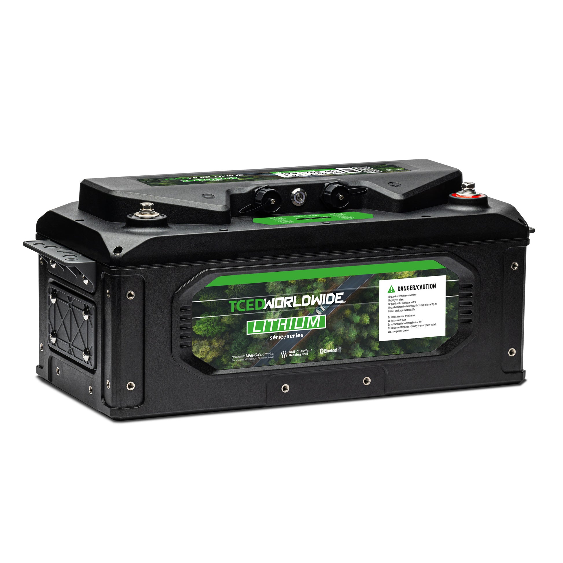 WWLI-12V2560 LiFePO4 Battery 12V 200Ah 0.75C Bluetooth and Heated