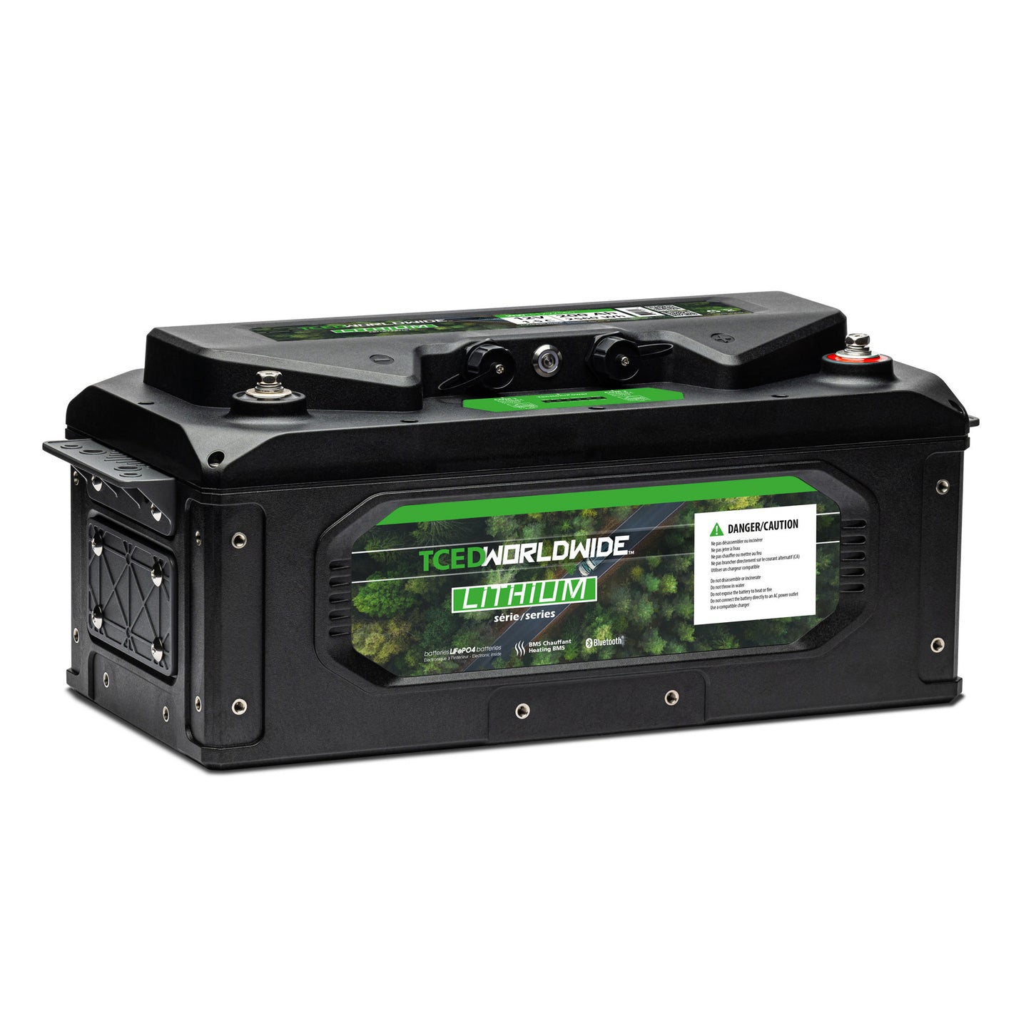 WWLI-24V2560 LiFePO4 Battery 24V 100Ah 1.5C Bluetooth and Heated