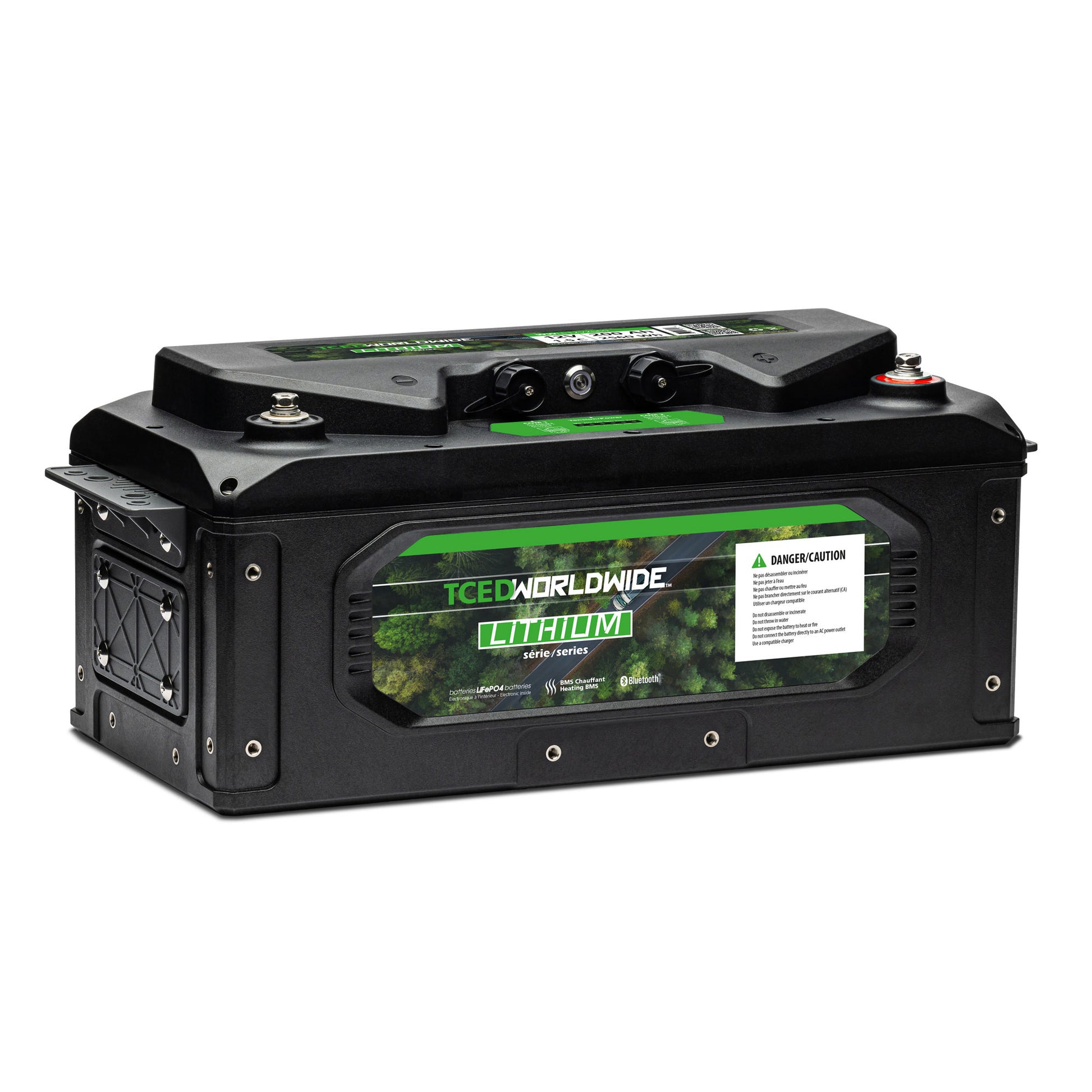 WWLI-24V2560 LiFePO4 Battery 24V 100Ah 1.5C Bluetooth and Heated