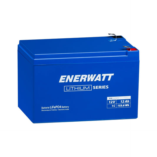 Enerwatt EWLI-12V12 - LiFePO4 Battery 12V 12Ah 2C T2 Trans-Canada