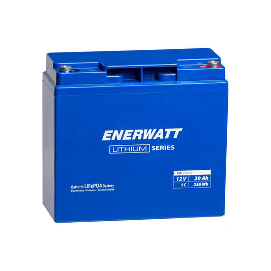 Enerwatt EWLI-12V20 - LiFePO4 Battery 12V 20Ah 1C T13 Trans-Canada