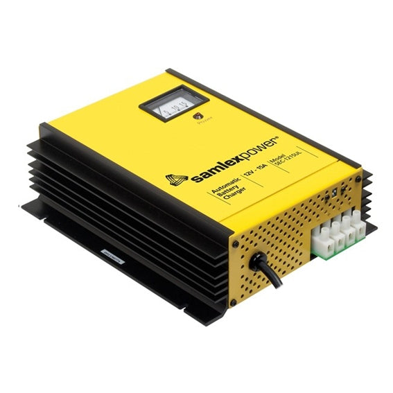 SEC-1215UL Samlex 12V 15A 3-Bank Charger