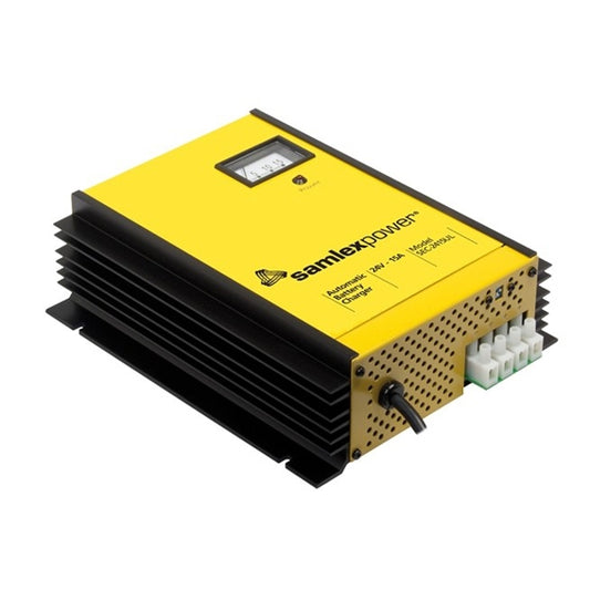 SEC-2415UL Samlex 24V 15A 3-Bank Charger