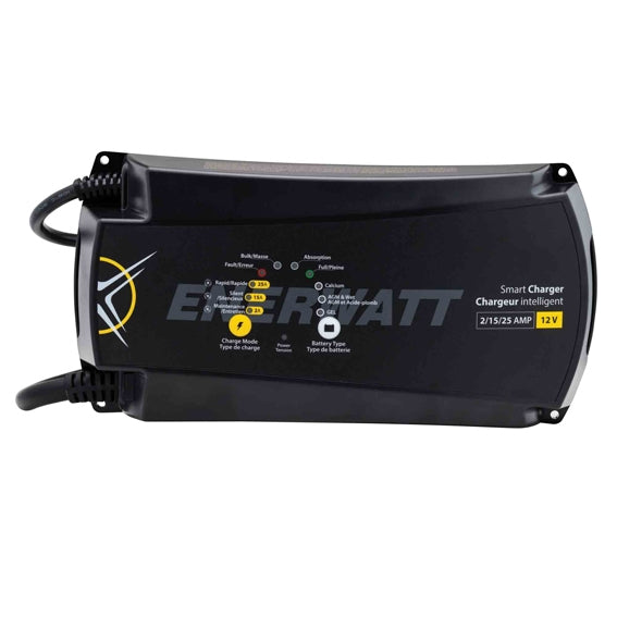EWC12-21525 Enerwatt 12V 2/15/25A Smart Charger