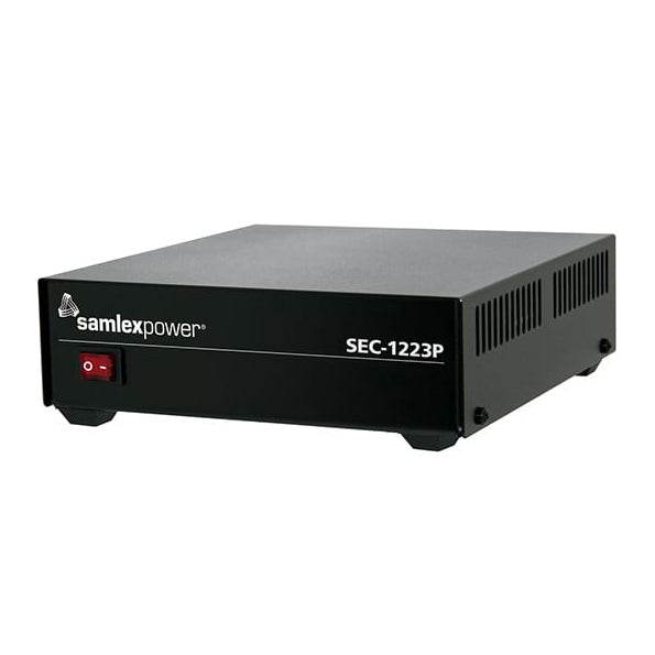SEC-1223P Samlex 13.8V 23A Switching Power Supply (100-240V 50/60 Hz)