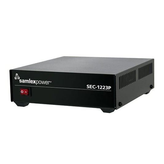 SEC-1223P Samlex 13.8V 23A Switching Power Supply (100-240V 50/60 Hz)