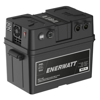 Enerwatt EWGR-31-500W Battery Box with inverter pure sine 12V 500W Lakehead Inkjet & Toner