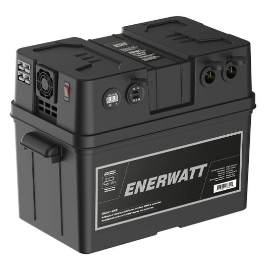 Enerwatt EWGR-31-500W Battery Box with inverter pure sine 12V 500W Lakehead Inkjet & Toner