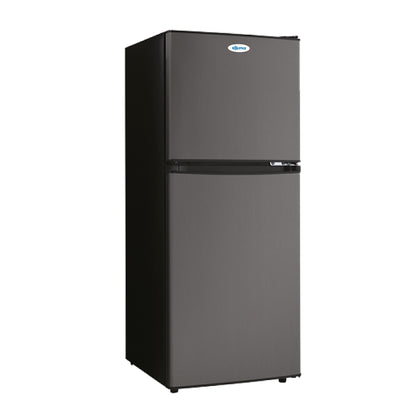 REF-133SS 12/24V 2-Door Refrigerator/Freezer 4.7ft³ Stainless