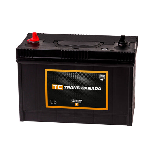 Trans-Canada 31-TCHD-1100S Cranking Battery (Wet) Group 31 Stud 12V