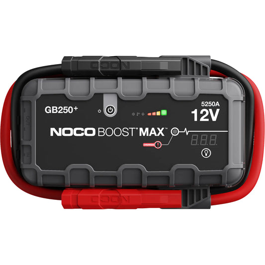 NOCO GB250 Boost Max — 5,250A 12V/24V UltraSafe Lithium Jump Starter
