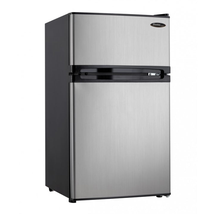 DB3.1SS 12/24V 2-Door Refrigerator/Freezer 3.1 ft³ Stainless Steel