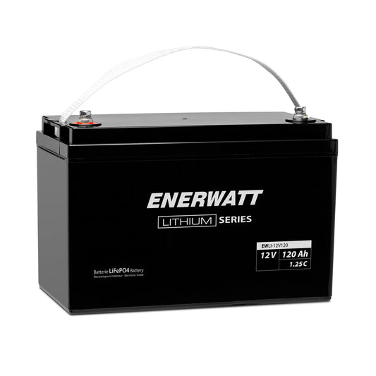 Enerwatt EWLI-12V120 - 12V 120Ah LiFePO4 Group 31 Battery - 1.25C Trans-Canada