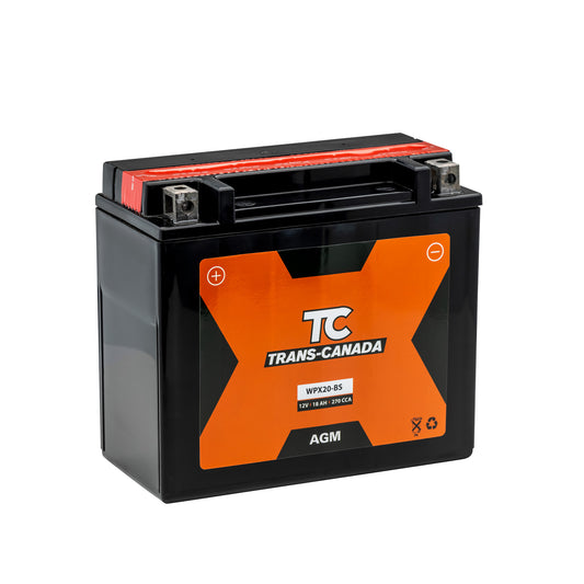 Trans-Canada WPX20-BS Motorsports Battery