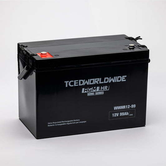 Trans-Canada WWHR12-99 High Rate AGM Battery 12V 99Ah Trans-Canada
