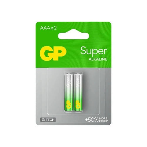 GP24AETA21-2GSBC2 AAA Alkaline Battery GP Super (Pkg of 2)