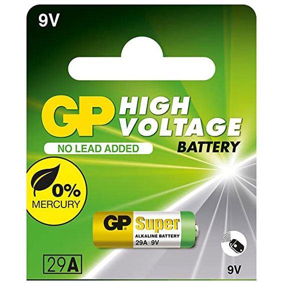 GP29AF-2C5 29A 9V High-Voltage Alkaline Battery GP