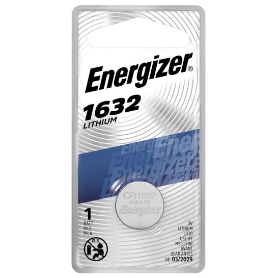 ECR1632BP CR1632 3V Lithium Coin Cell Energizer (Pkg of 1)