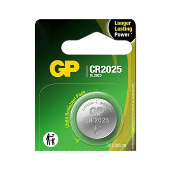 GPCR2025-2CPU5 CR2025 3V Lithium Coin Cell GP
