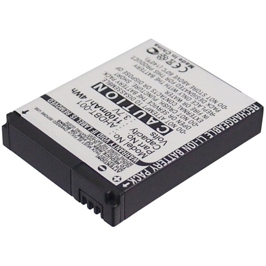 CD-TGP001 Replacement Battery — GoPro Hero (AHDBT-001)