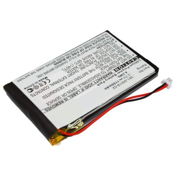 GPS-TGAR600 GPS Replacement Battery — Garmin Nuvi 600 / 610 / 650 / 660