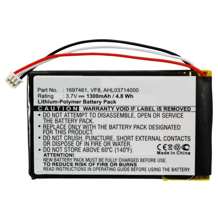 GPS-TTOM730 GPS Replacement Battery — TomTom Go 530 / 630 / 730 / 930