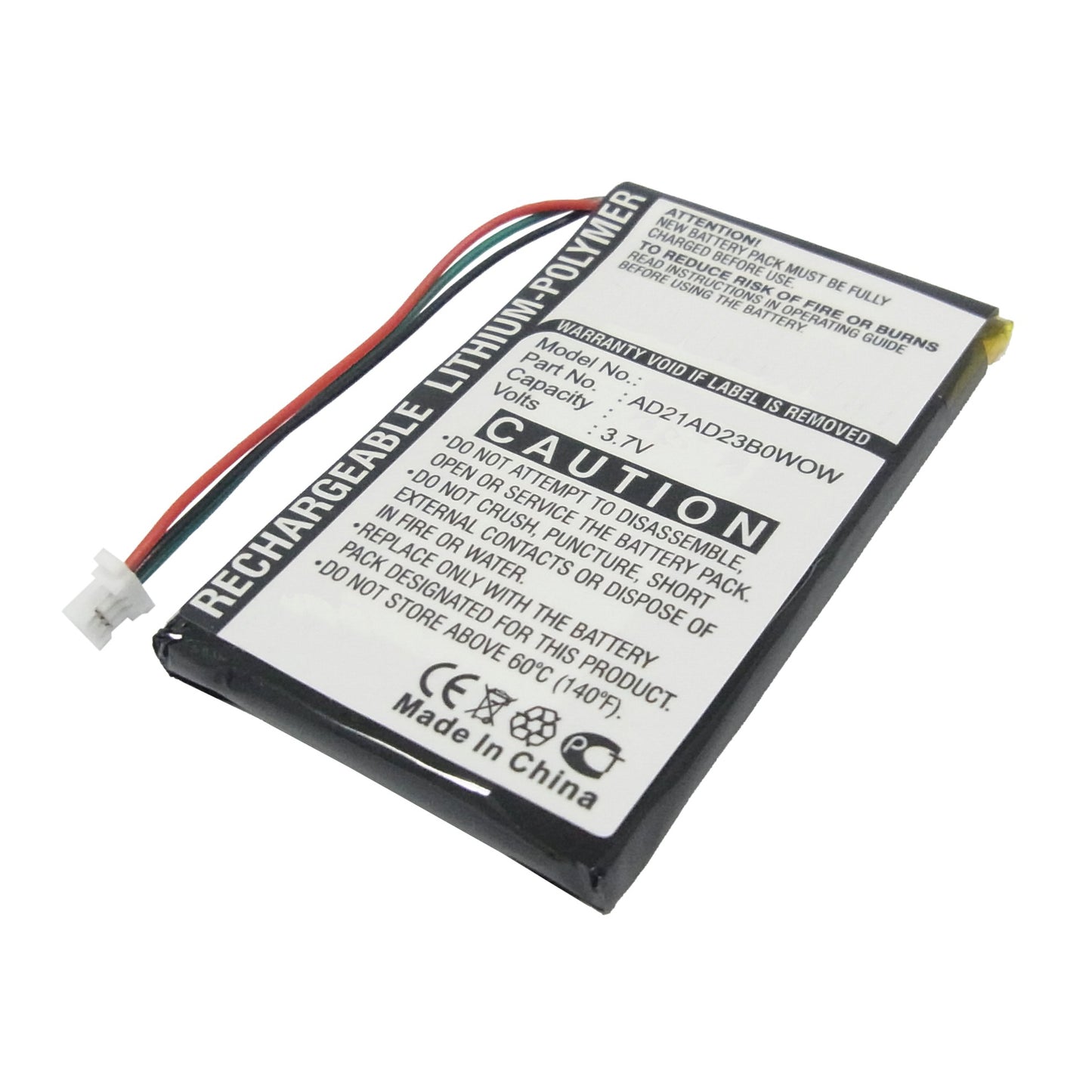 GPS-TGARN465 GPS Replacement Battery — Garmin Nuvi 465