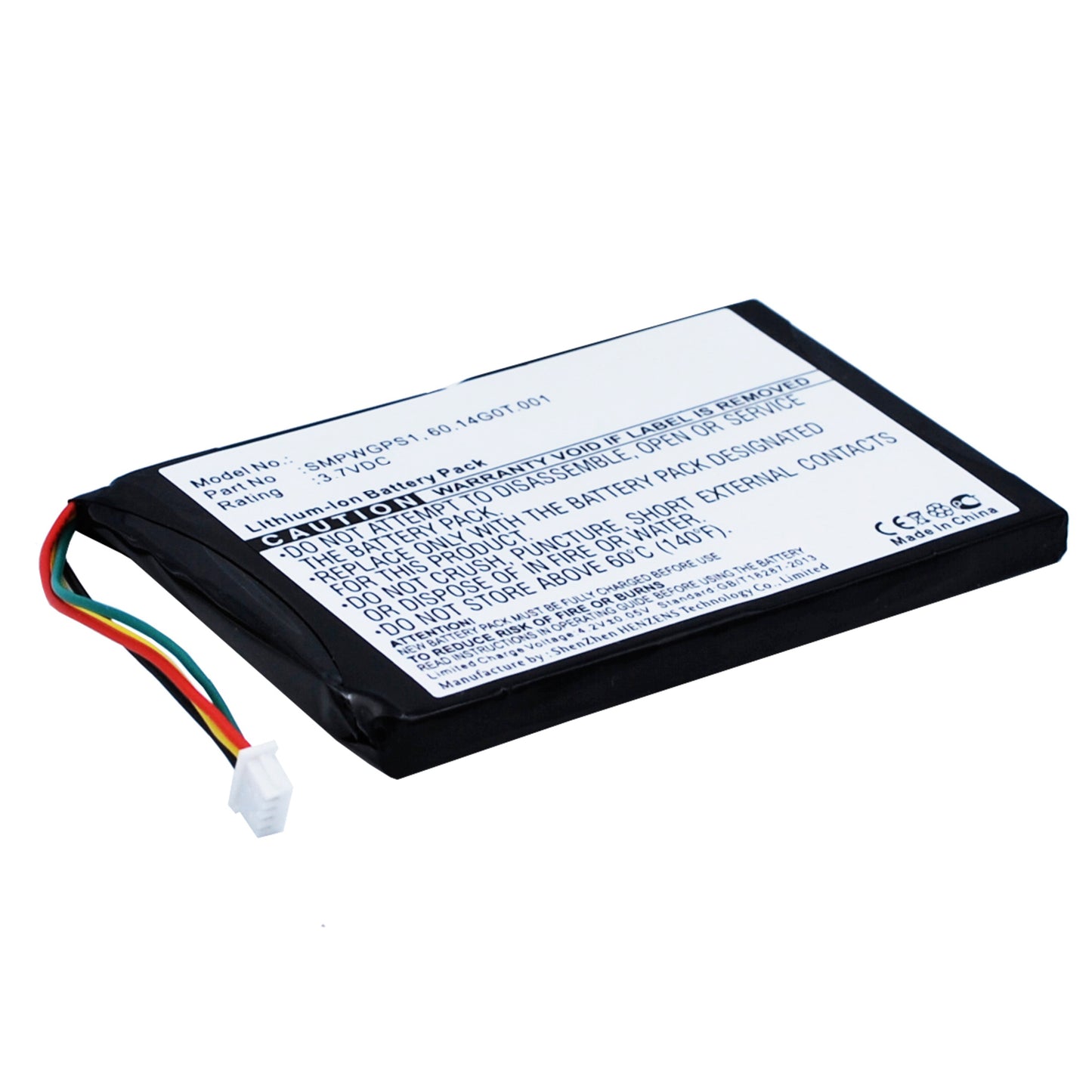 GPS-TMAGM4300 GPS Replacement Battery — Magellan Maestro 4300