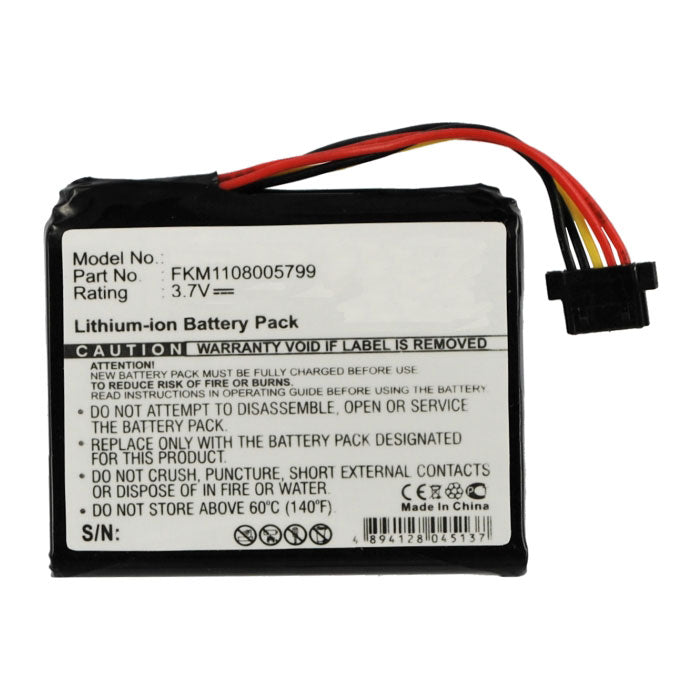 GPS-TTOMG2435 GPS Replacement Battery — TomTom Go 2435