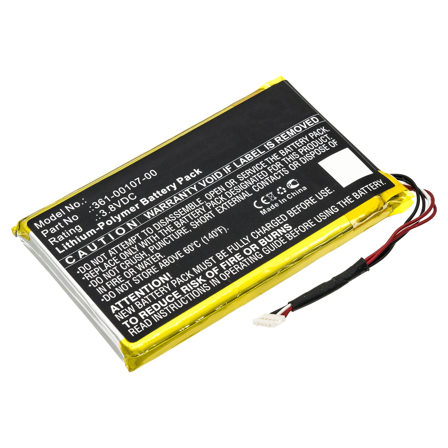 GPS-TGARS735 GPS Replacement Battery — Garmin Explorer+