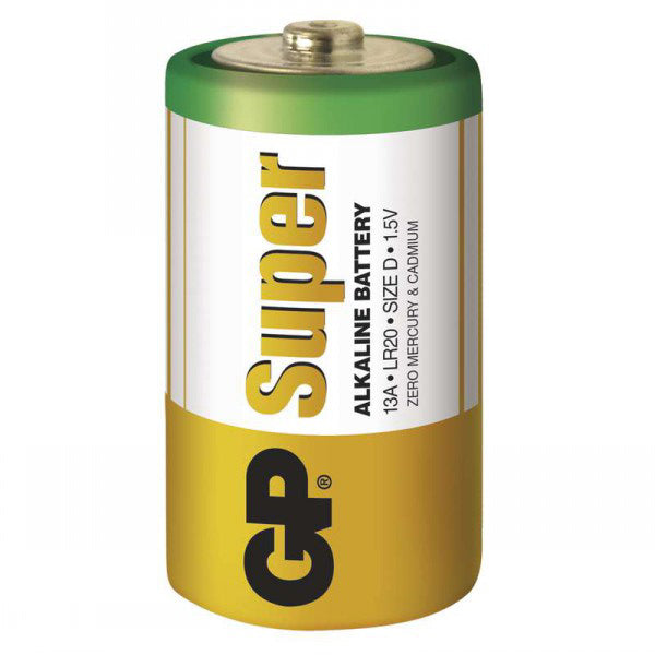 GP13A-2S2 Alkaline Battery D 1.5V GP Super (Vrac)