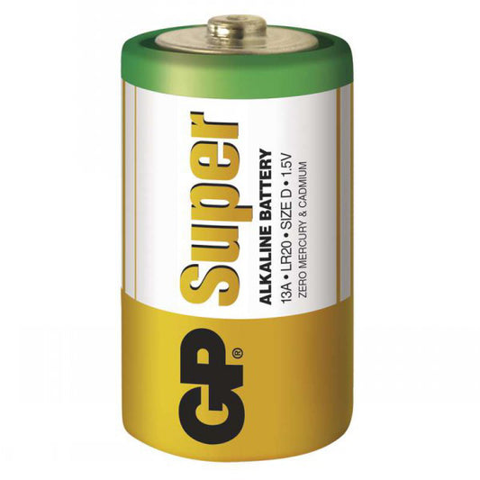 GP13A-2S2 Alkaline Battery D 1.5V GP Super (Vrac)