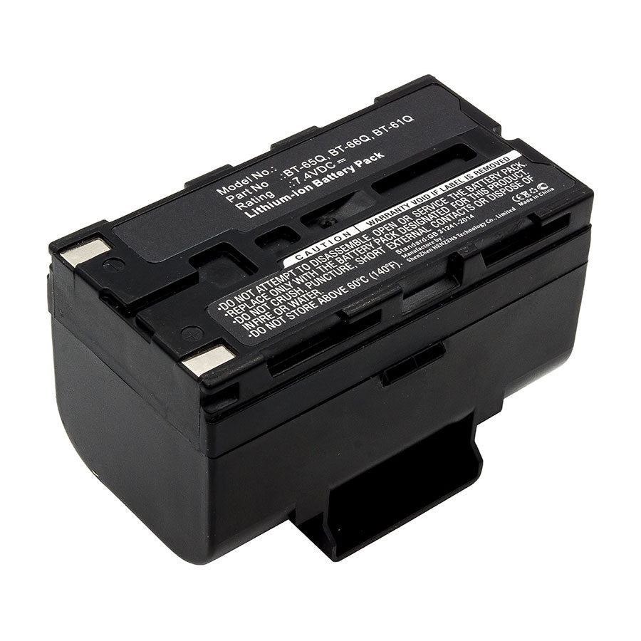 SY-TOBT65Q Survey Replacement Battery — Topcon BT-65Q / GPT-750 / FC2000