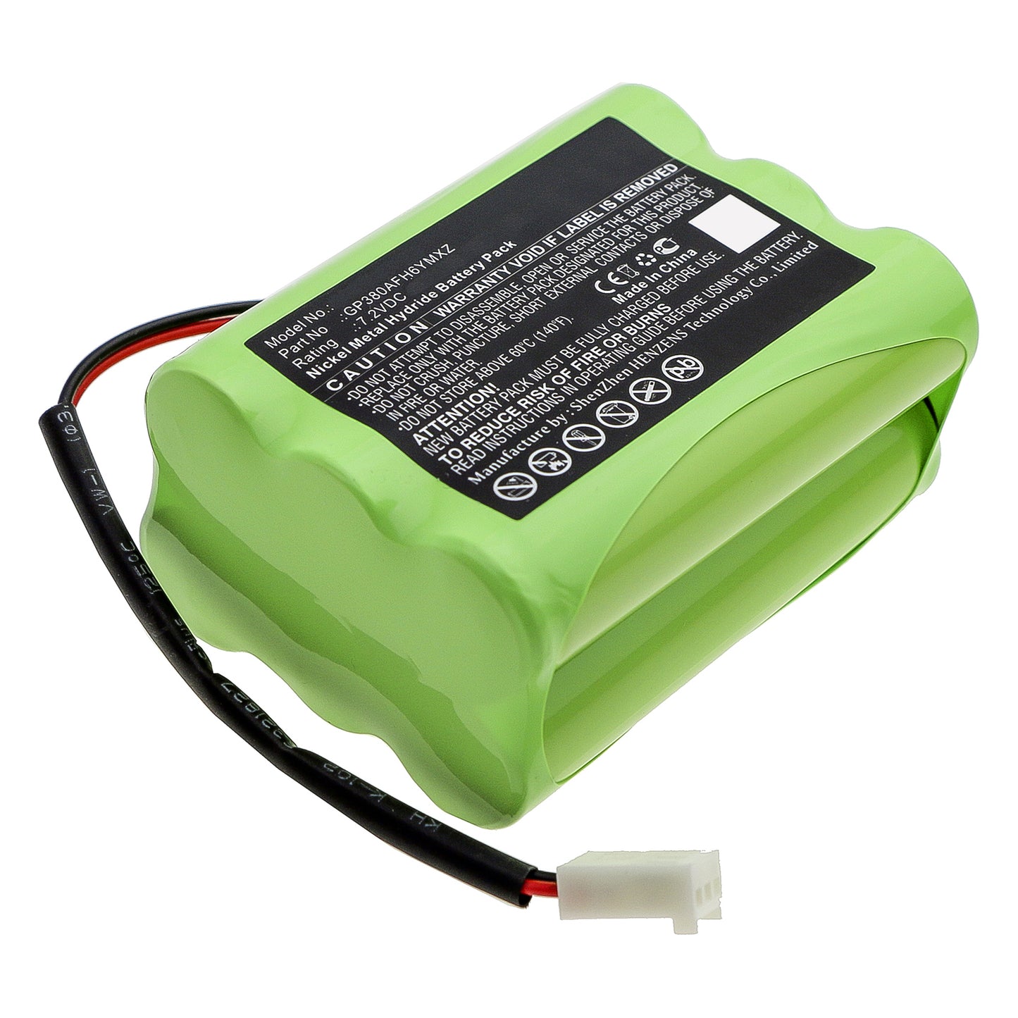 TS-MGP335 Replacement Battery — MEGALITE P-335