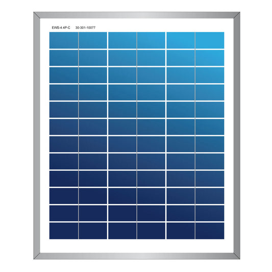 EWS-4.4P-C Polycrystalline Solar Panel 4.5W
