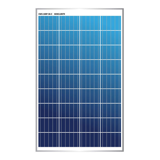EWS-100P-36-C Polycrystalline Solar Panel 100W